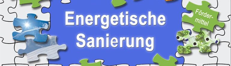 Steuerermäßigung auf energetische Sanierungen